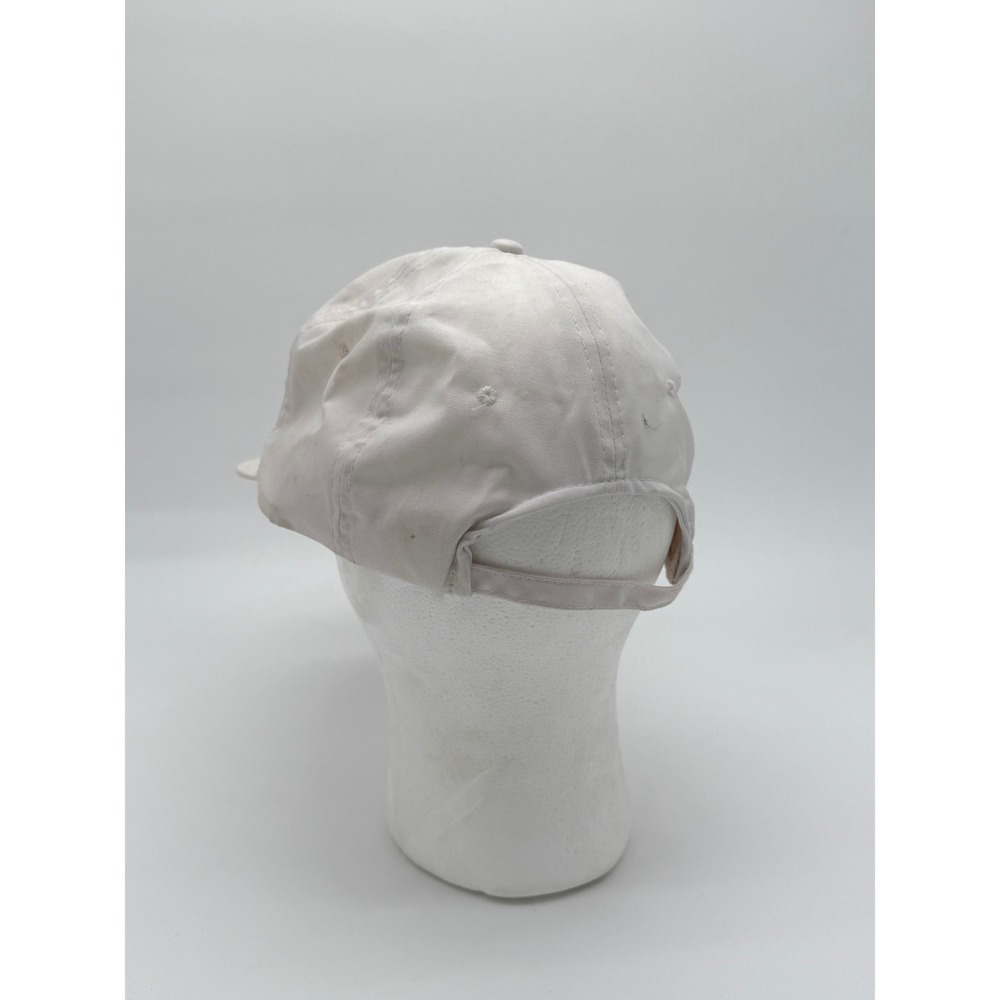 Vintage Bob's Heating & Air Bryant Strapback Hat White USA Workwear - Picture 4 of 9